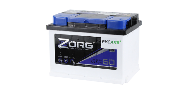 Аккумулятор ZORG 60.0