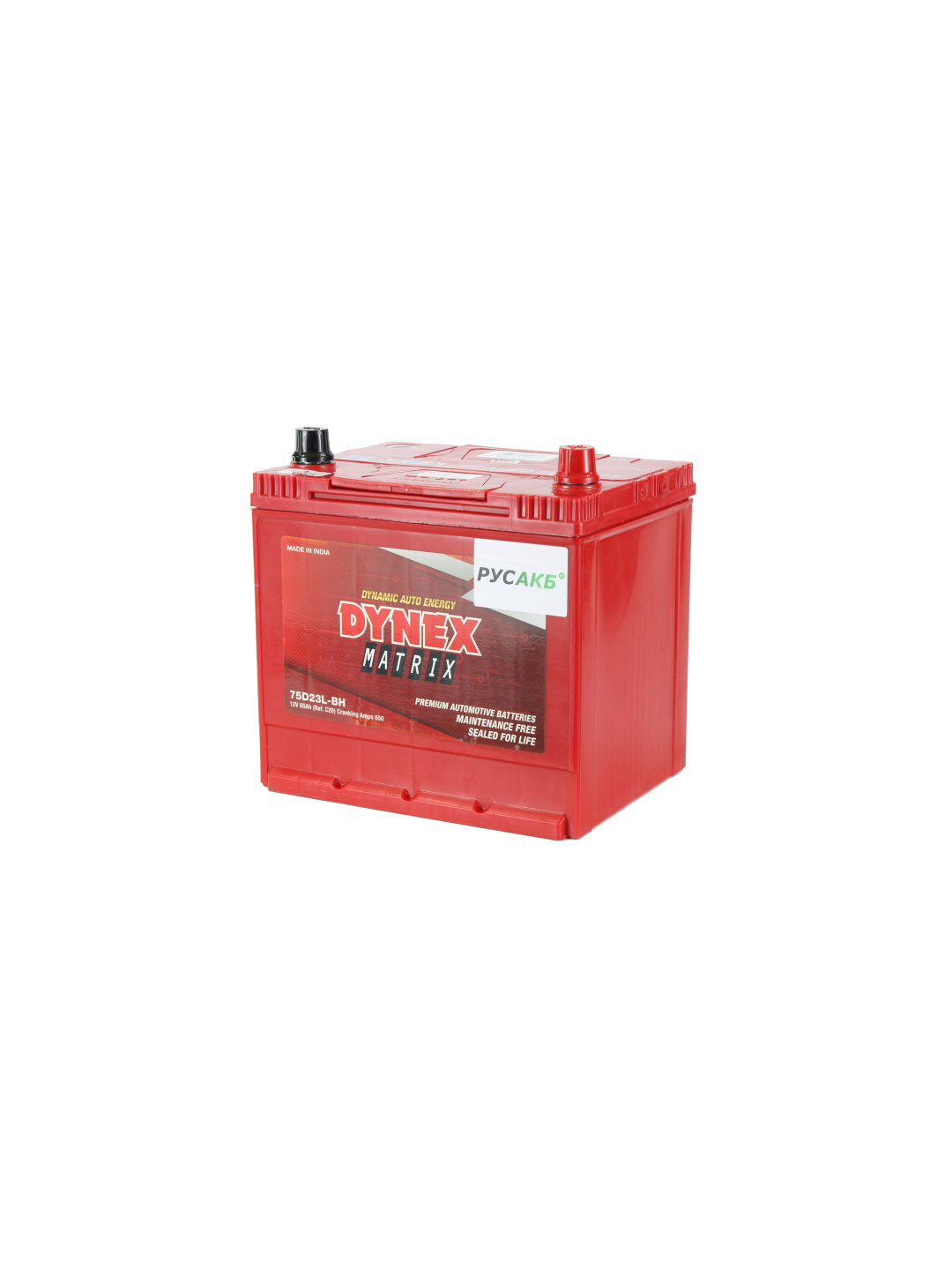 Аккумулятор Dynex 65 Ач 75D23L