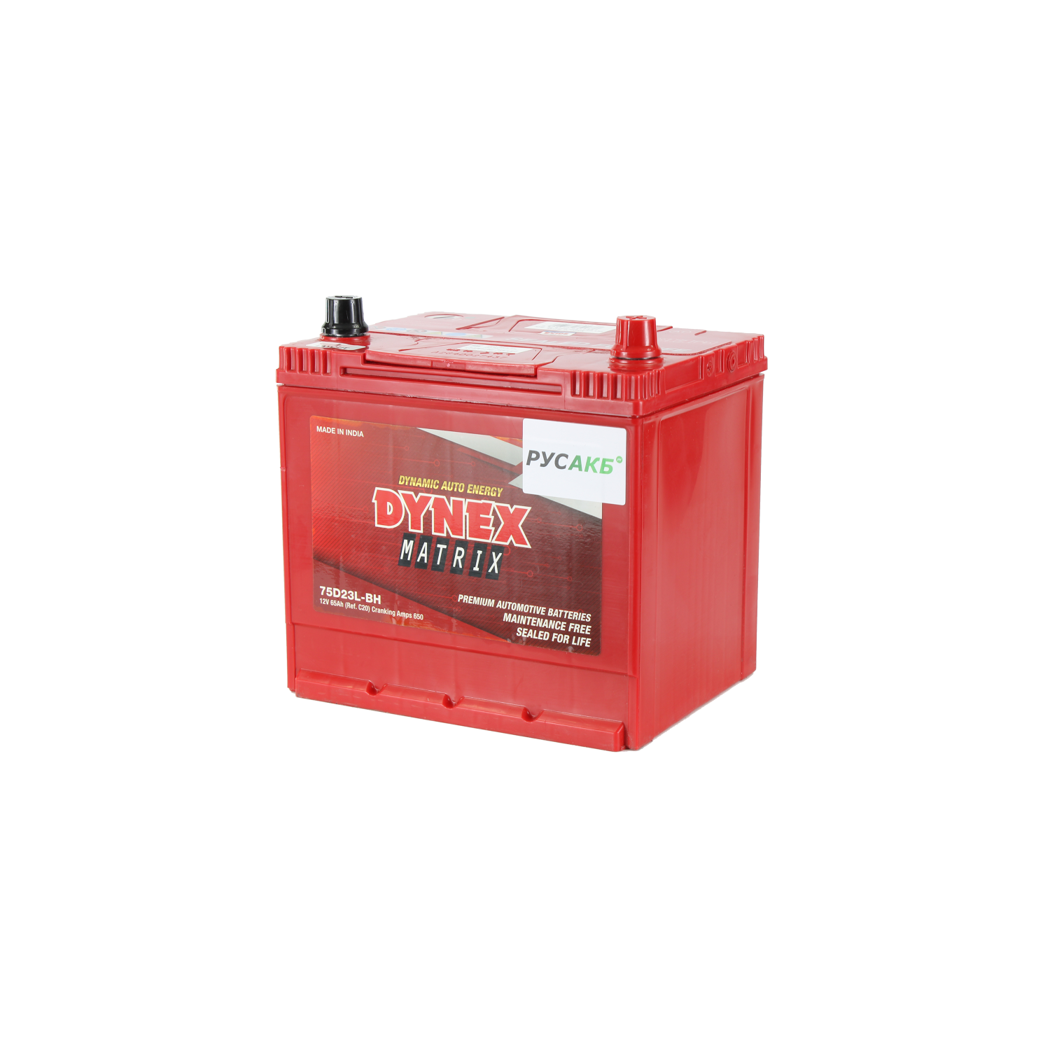 Аккумулятор Dynex - 65.0 (75D23L)