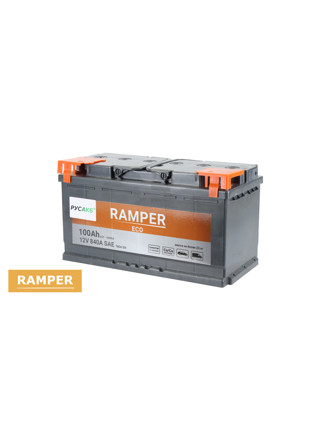 Аккумулятор Ramper ECO 100 обр пол