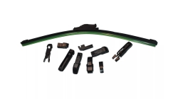 Щетка стеклоочистителя 480мм бескаркасная (Bibicare) 10 адаптеров