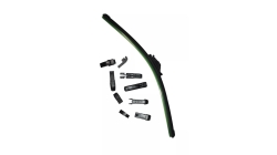 Щетка стеклоочистителя 530мм бескаркасная (Bibicare) 10 адаптеров