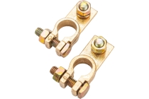 Клемма АКБ медь винт и гайка 8мм SBT 003 2шт