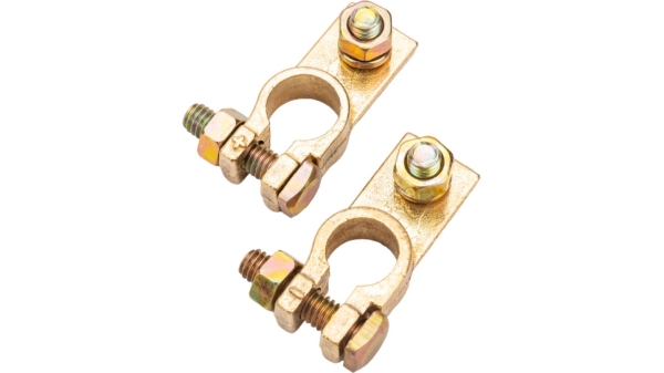 Клемма АКБ медь винт и гайка 8мм SBT 003 2шт