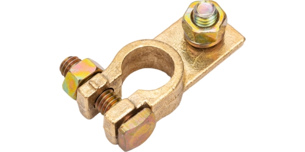 Клемма АКБ медь винт и гайка 8мм SBT 003 2шт