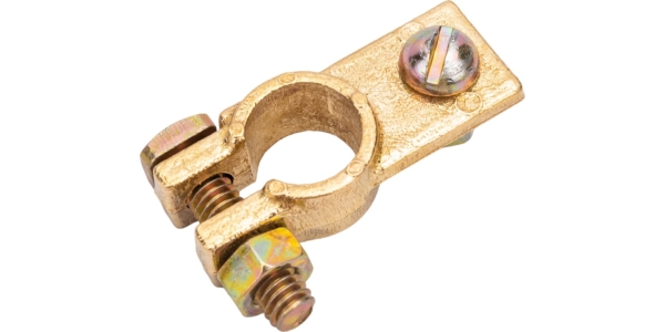 Клемма АКБ медь винт и гайка 8мм SBT 003 2шт