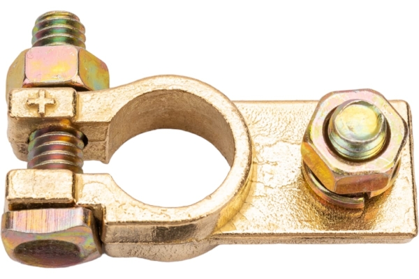 Клемма АКБ медь винт и гайка 8мм SBT 003 2шт