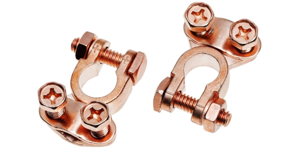 Клемма АКБ цинк Asia-Type 3 с медным покрытием SBT 006 2шт