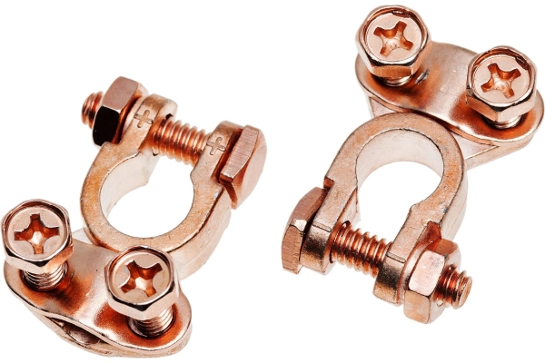 Клемма АКБ цинк Asia-Type 3 с медным покрытием SBT 006 2шт