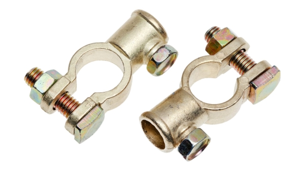 Клемма АКБ цинк 123мм под болт М8 SBT 012 2шт