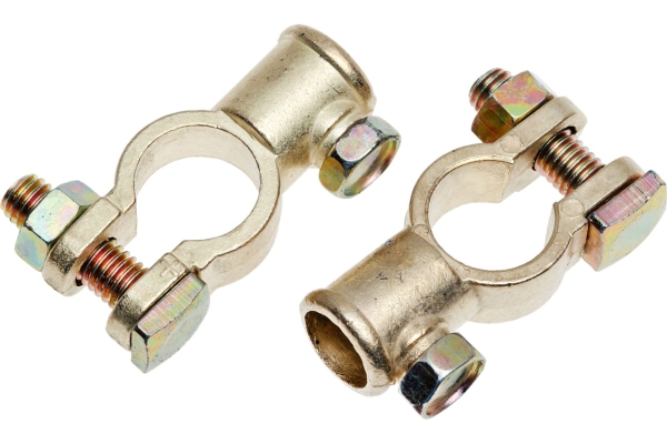 Клемма АКБ цинк 123мм под болт М8 SBT 012 2шт