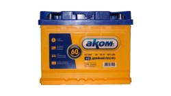 Аком 60 прям. пол., 60 Ач, прямая полярность, 242x175x190 мм, 520 Ампер — купить в Санкт-Петербурге