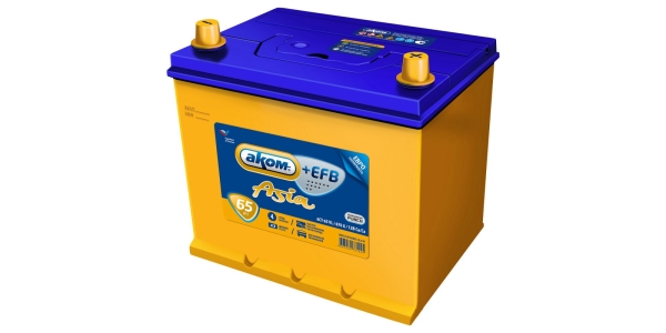 Аккумулятор Аком Asia EFB 65 обр. пол.