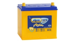Аком Asia EFB 75 прям. пол., 75 Ач, прямая полярность, 260x173x225 мм, 720 Ампер — купить в Санкт-Петербурге