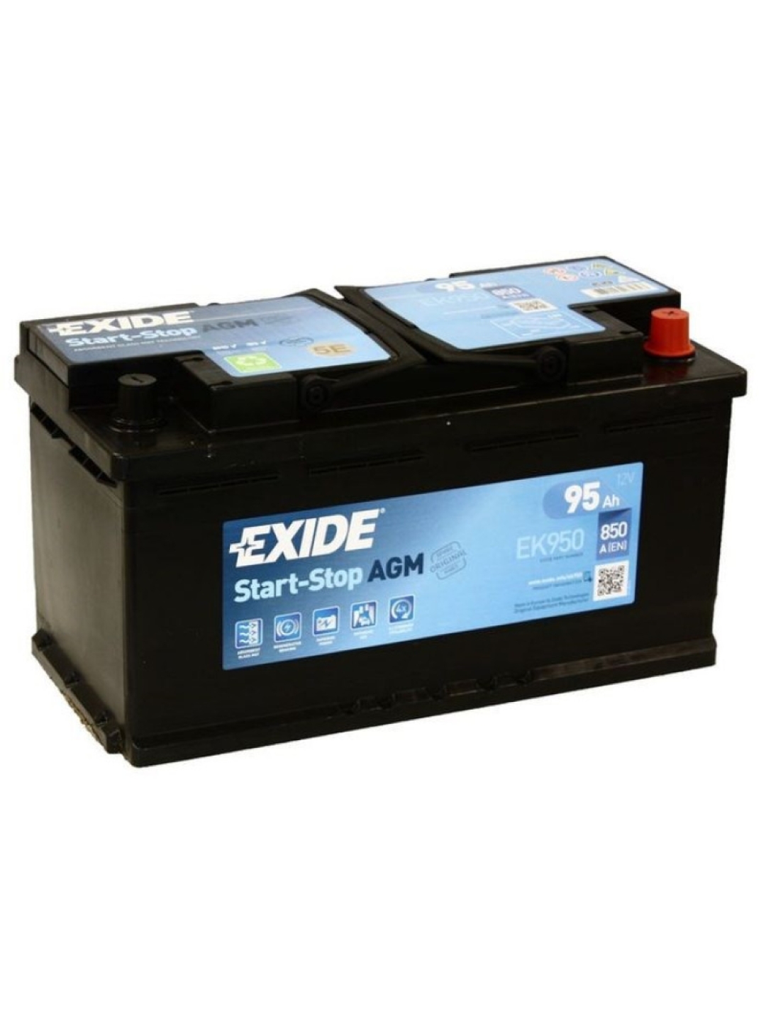 Аккумулятор Exide EK950 AGM 95 Ач