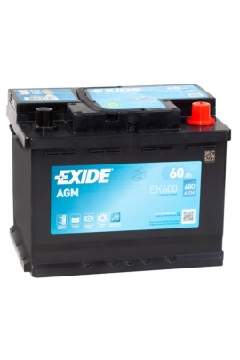 Аккумулятор Exide EK600 AGM 60 Ач