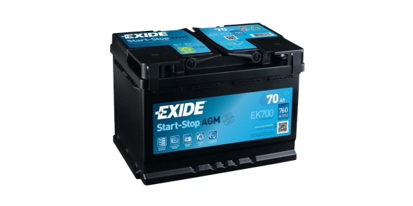 Аккумулятор Exide EK700 Start-Stop AGM (70ач)