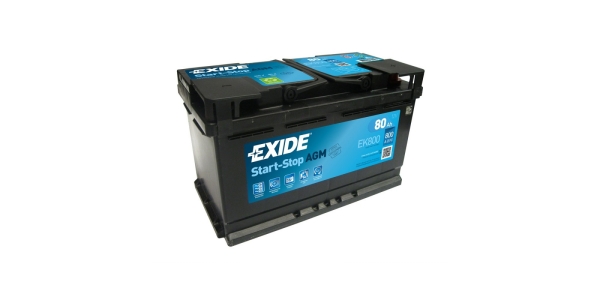 Аккумулятор Exide EK800 Start-Stop AGM (80ач)