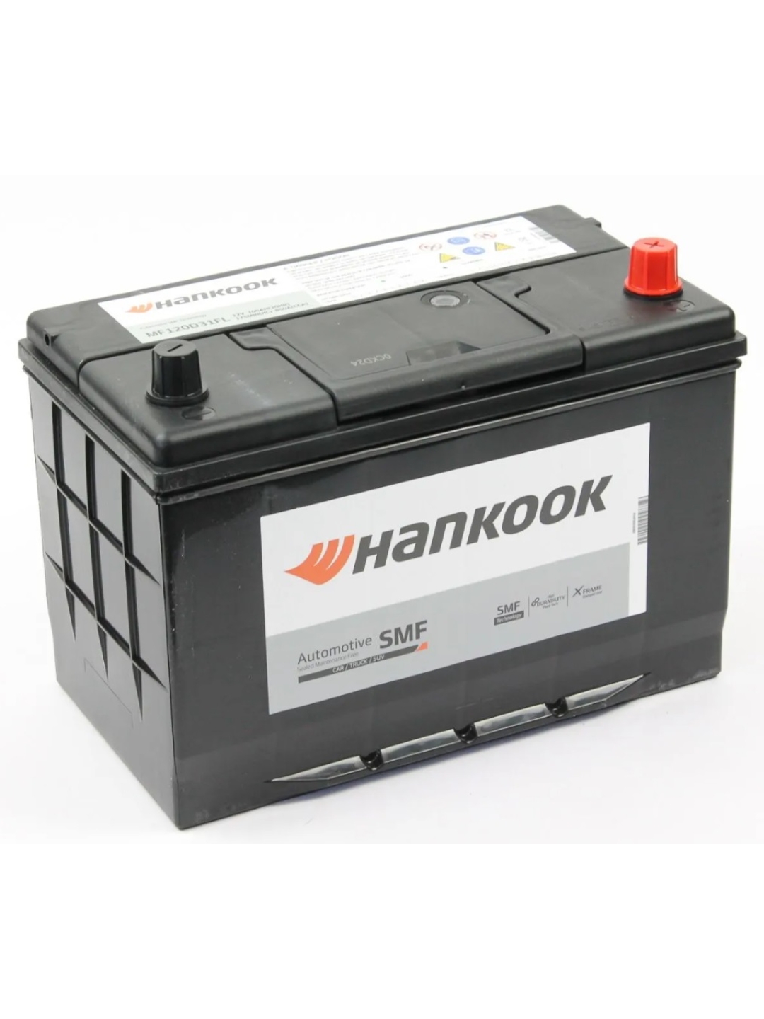 Аккумулятор HANKOOK 100 Ач MF120D31FL бортик