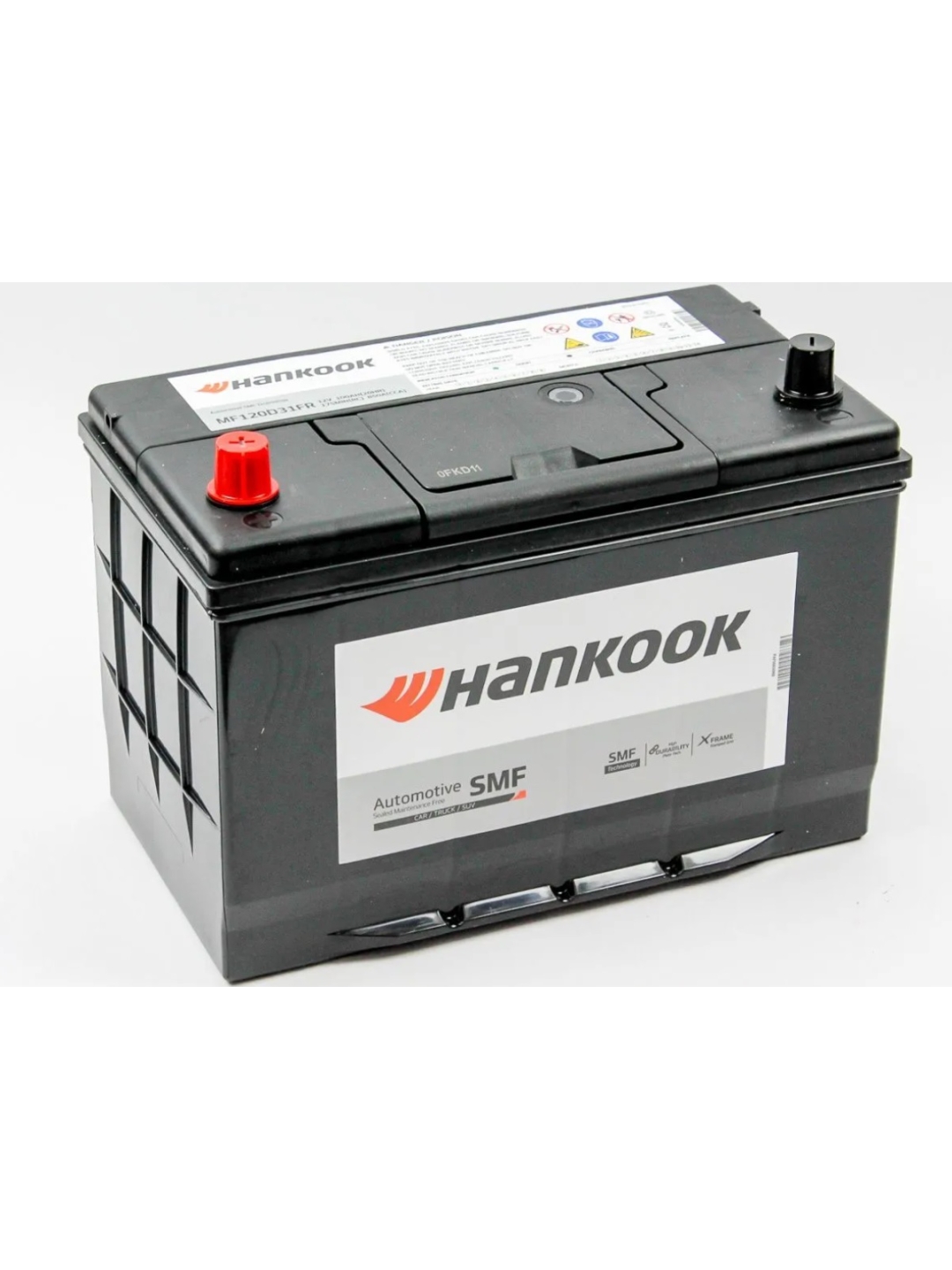 Аккумулятор HANKOOK 90 Ач 105D31R бортик
