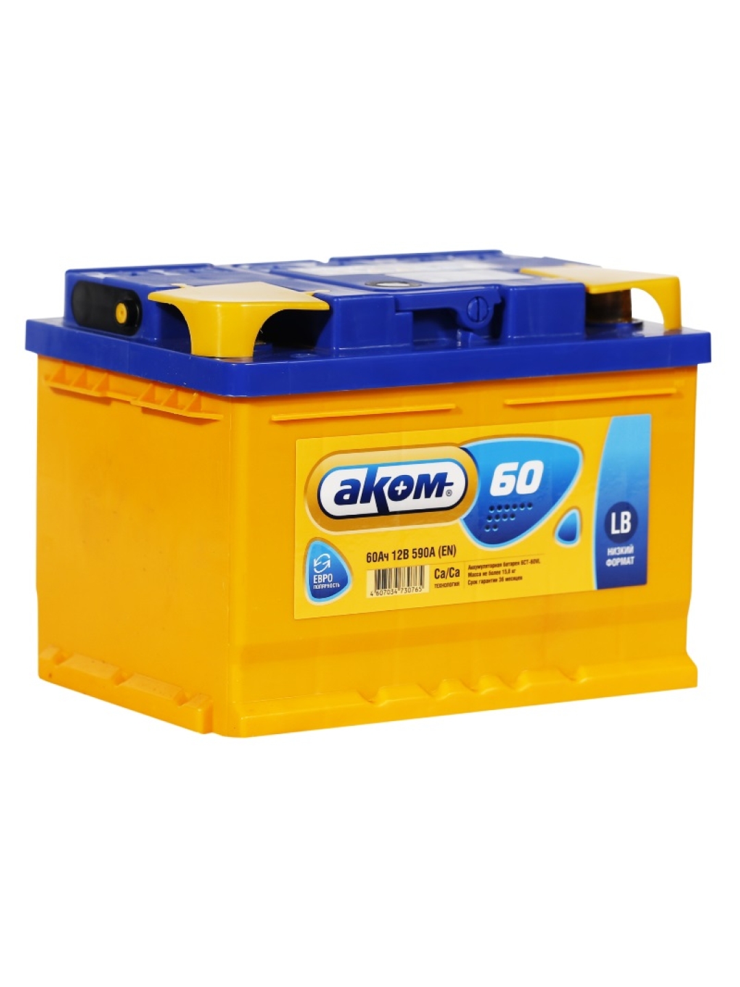 Аккумулятор Аком LB 60 обр пол