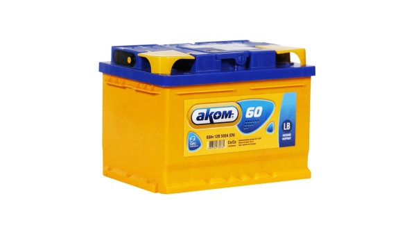 Аккумулятор Аком LB 60 обр. пол.