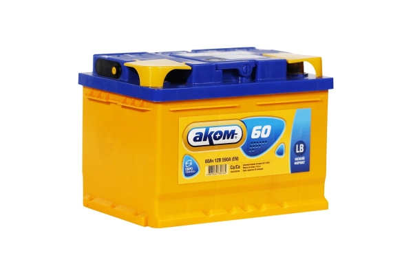 Аккумулятор Аком LB 60 обр. пол.
