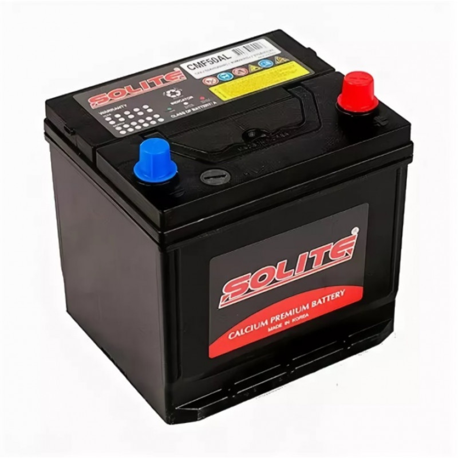 Solite CMF50AL, 50 Ач, обратная полярность, 206x173x200 мм, 470 Ампер — купить в Санкт-Петербурге
