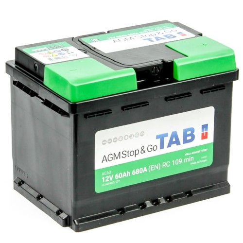 TAB AGM 60R 60 Ач (213060|L2 AGM ED|AG60)