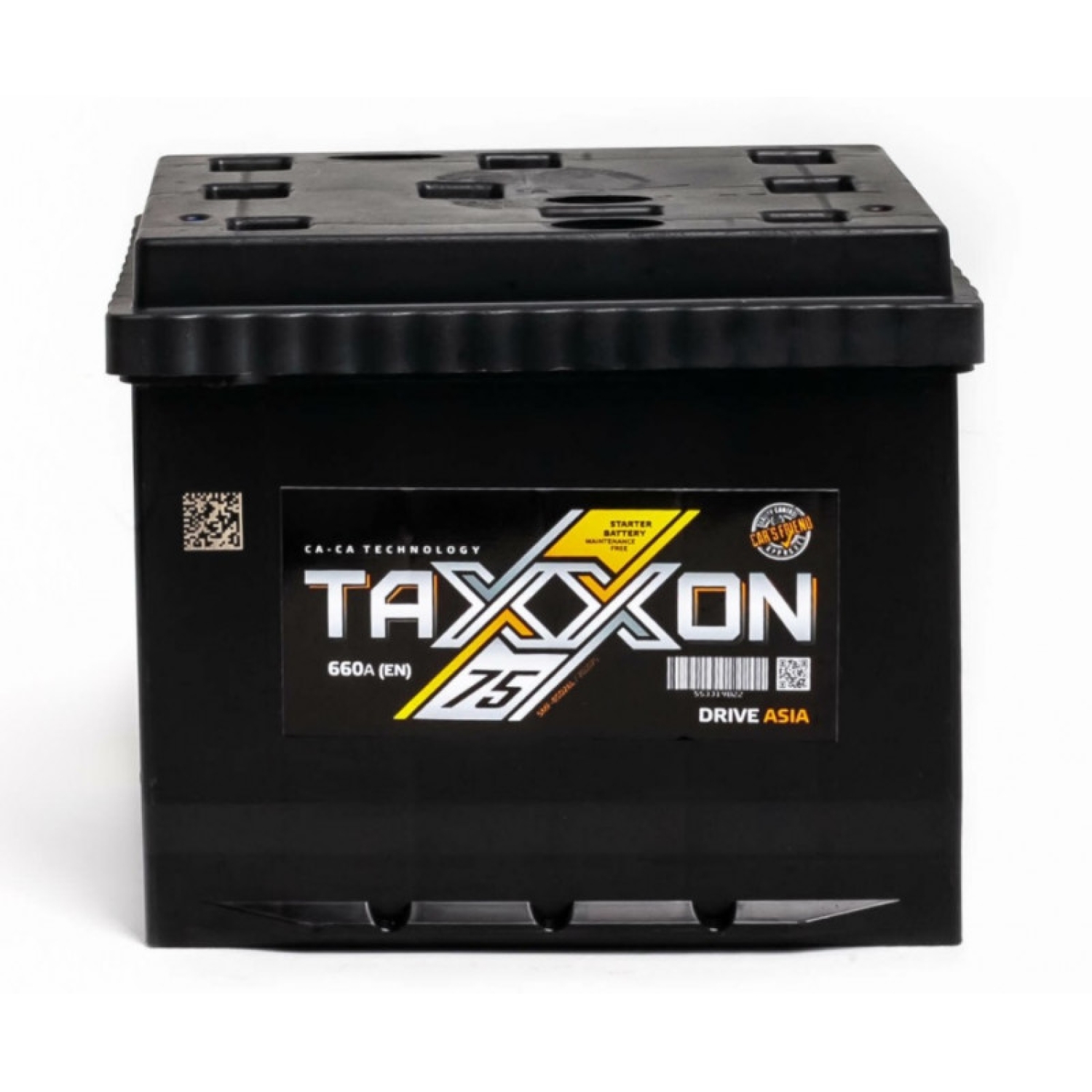 Taxxon Asia 75Ач L+ (701175, 680A), 75 Ач, прямая полярность, 260x173x225 мм, 680 Ампер — купить в Санкт-Петербурге