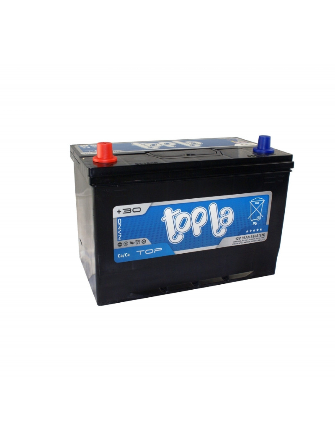 Аккумулятор Topla Top 95 Ач 59519 SMF TT95JX прям пол