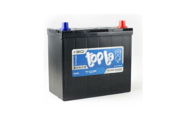 Аккумулятор Topla 55е Top JIS 55523|84 SMF TT55J (118255) B24L