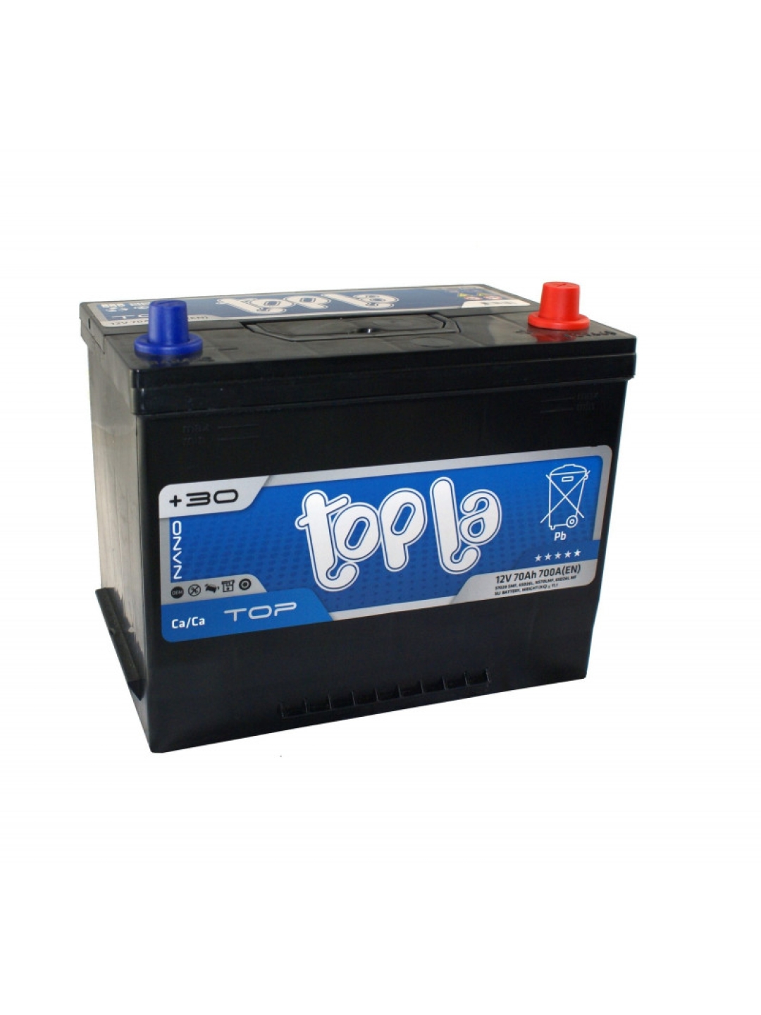 Аккумулятор Topla Top 70 Ач 57029 SMF TT70J