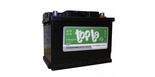 Аккумулятор Topla AGM 60R 60 Ач (114060|L2 AGM ED|TAG60)