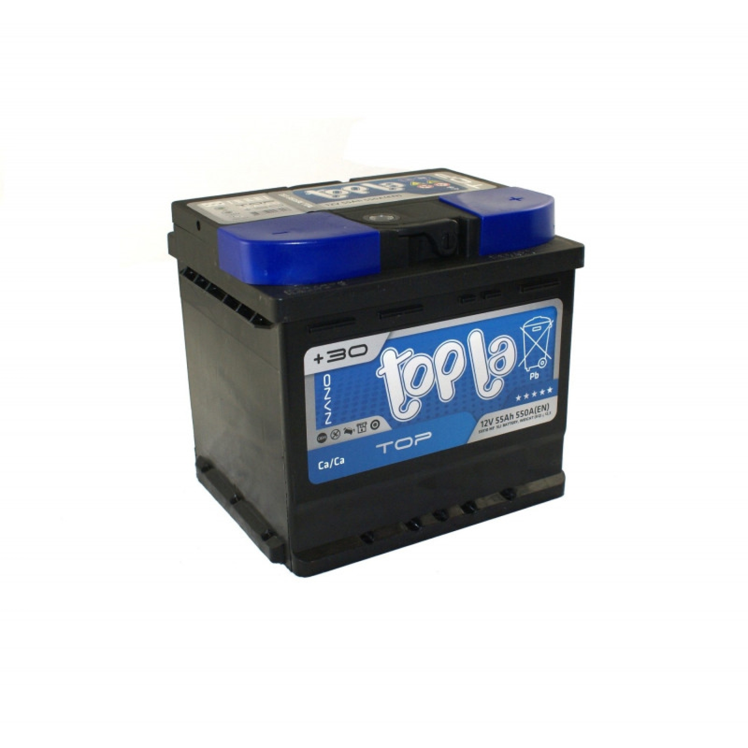 Topla 55e Top 55510 SMF TT55H (118655) L1, 55 Ач, обратная полярность, 207x175x190 мм, 560 Ампер — купить в Санкт-Петербурге