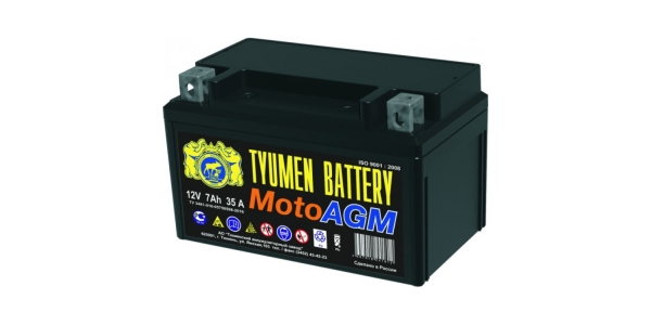 Аккумулятор Tyumen 6МТС-7 AGM под болт
