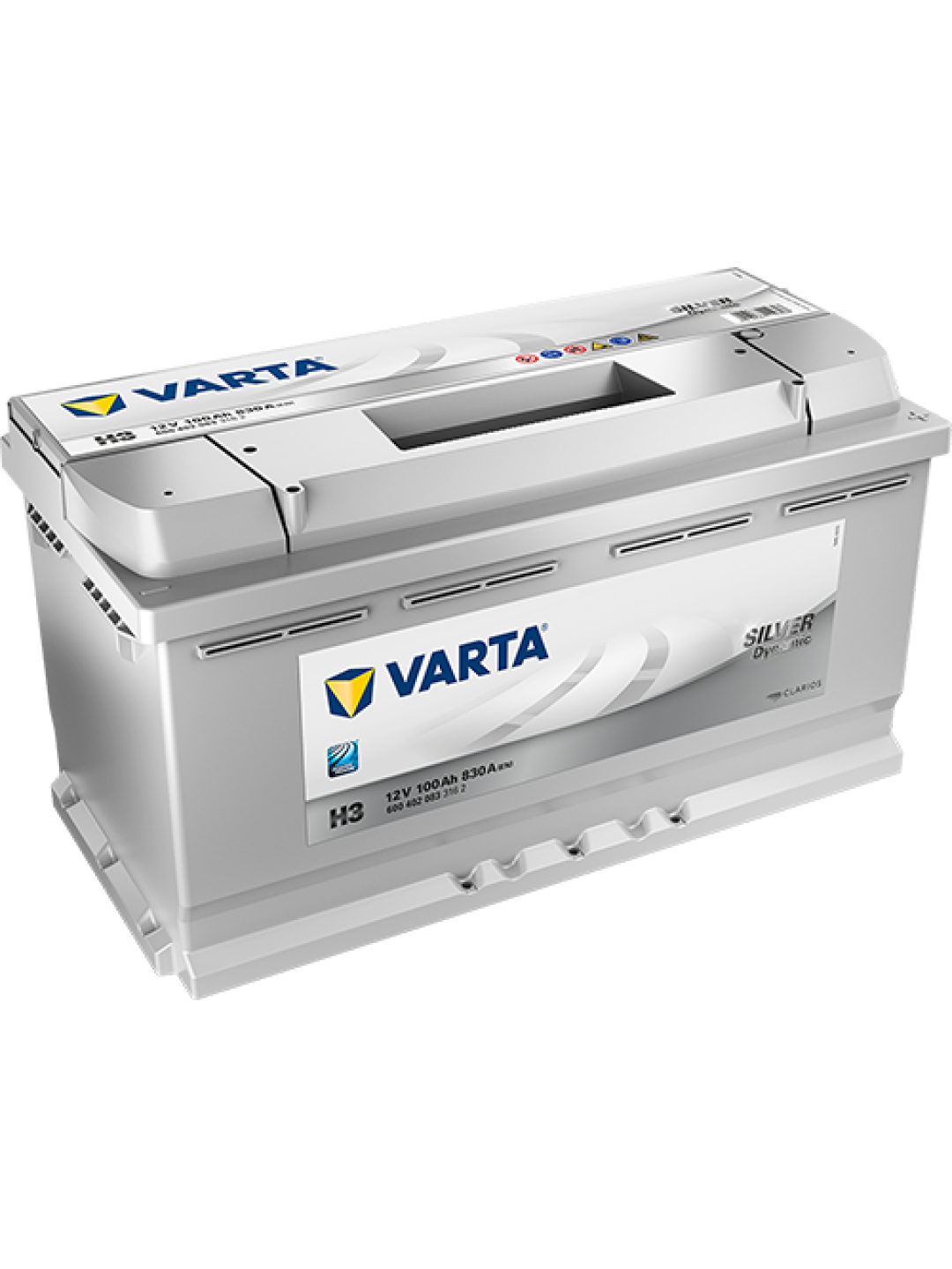 Аккумулятор Varta Silver 100 Ач 600 402 083 H3