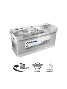 Аккумулятор Varta Silver AGM 105 Ач 605 901 095 H15 в Спб