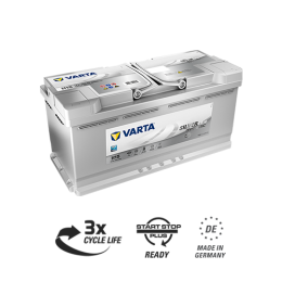 Varta Silver AGM 105Ач 605 901 095 H15