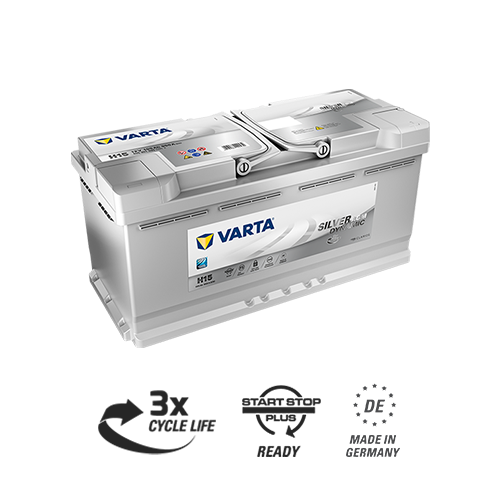 Varta Silver AGM 105Ач 605 901 095 H15