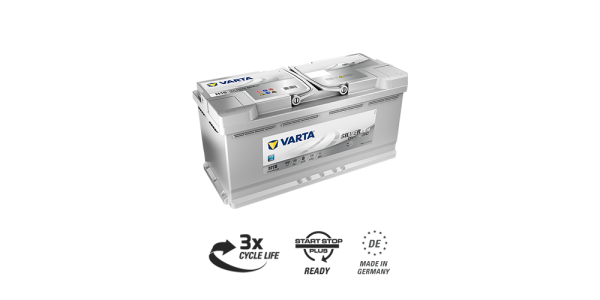 Аккумулятор Varta Silver AGM 105Ач 605 901 095 H15