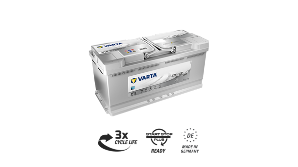 Аккумулятор Varta Silver AGM 105Ач 605 901 095 H15