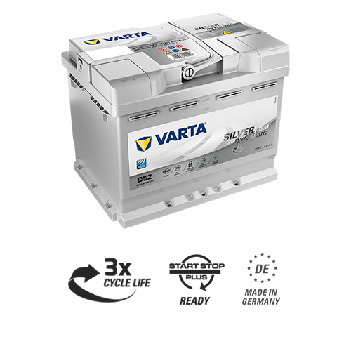 Varta Silver AGM 60e 560 901 068 D52/A8