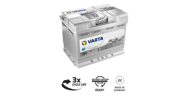 Аккумулятор Varta Silver AGM 60e 560 901 068 D52/A8