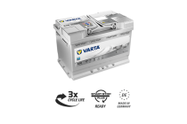 Аккумулятор Varta Silver AGM 70е 570 901 076 E39/A7