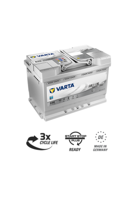 Аккумулятор Varta Silver AGM 70 Ач 570 901 076 E39/A7