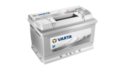 Varta Silver 74е 574 402 075 E38, 74 Ач, обратная полярность, 275x175x175 мм, 750 Ампер — купить в Санкт-Петербурге