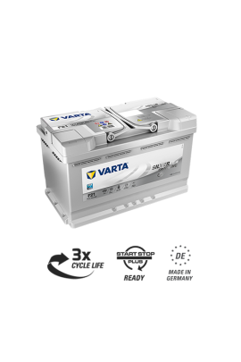 Аккумулятор Varta Silver AGM 80 Ач 580 901 080 F21/A6