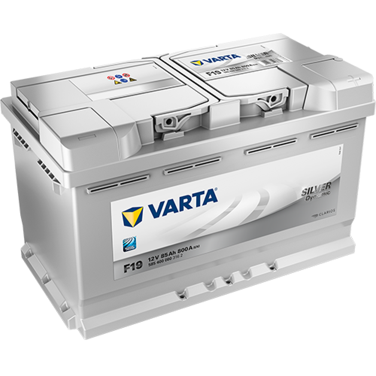 Varta Silver 85e 585 200 080 F18, 85 Ач, обратная полярность, 315x175x175 мм, 800 Ампер — купить в Санкт-Петербурге