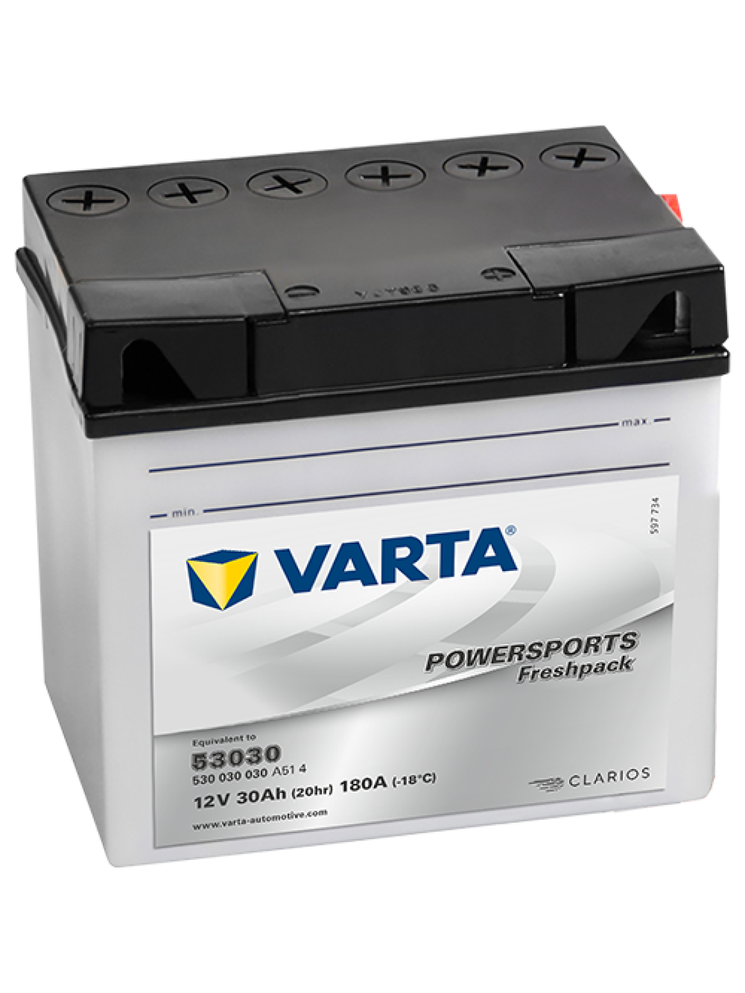 30Ah Varta 12V 530 030 030 A514 FP